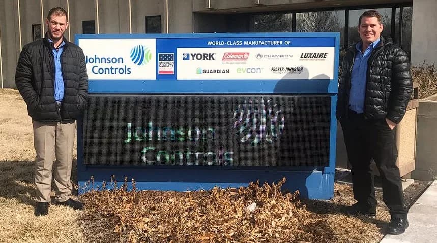 Precision Air Management owners at Johnson Controls