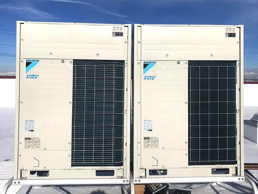 VRV system at healthcare facility